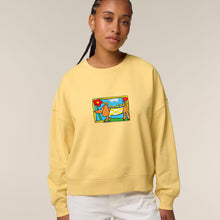 Load image into Gallery viewer, Dachshund - Hey, Good Lookin'- The women's crew neck sweatshirt