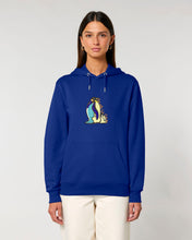 Load image into Gallery viewer, Penguins - Go with the floe!- Embroidered UNISEX hoodie