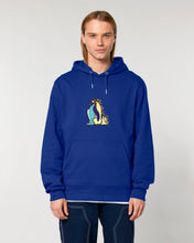 Load image into Gallery viewer, Penguins - Go with the floe!- Embroidered UNISEX hoodie