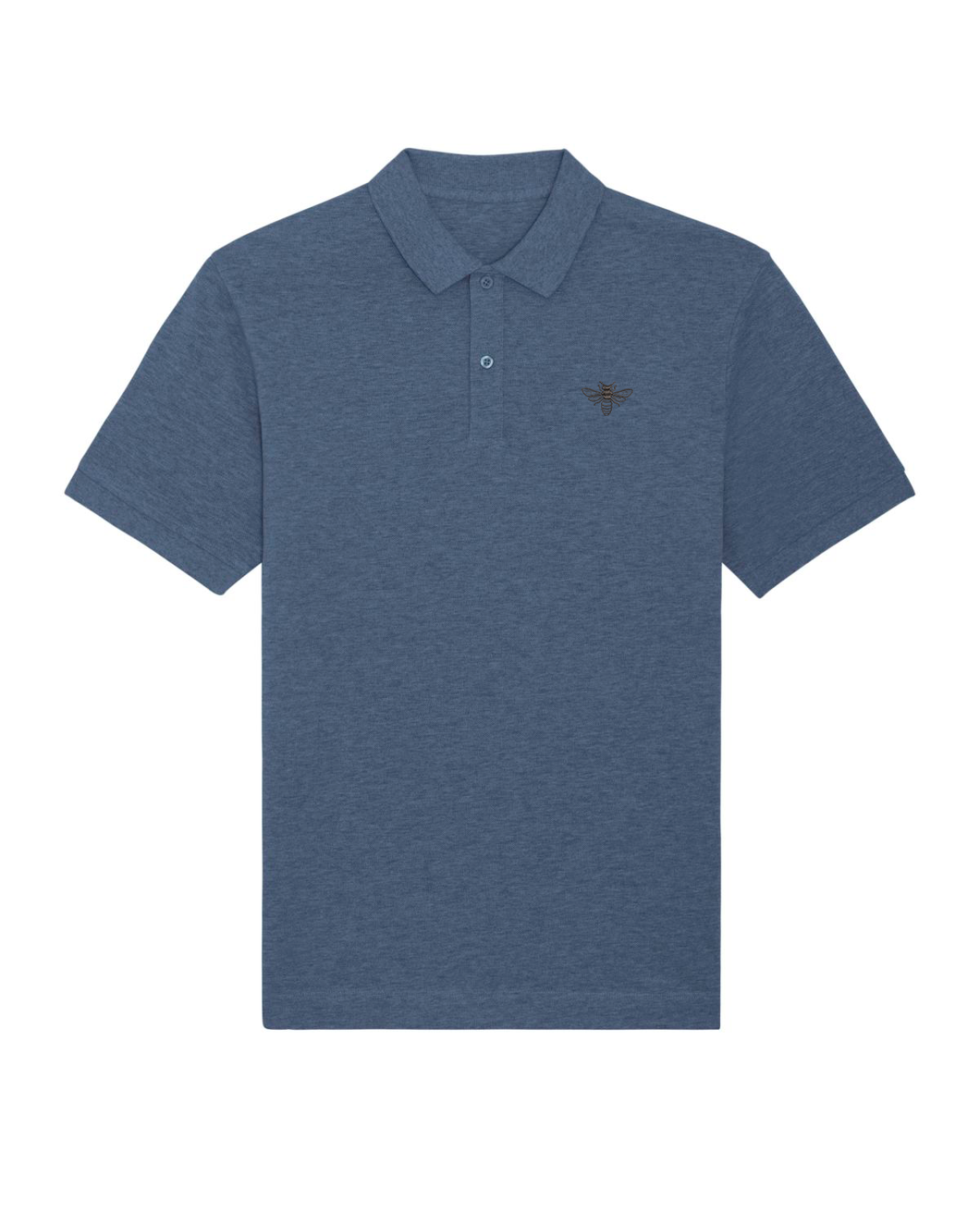 Bee 🐝 - THE UNISEX POLO -  (blue COLOURS)