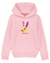 Load image into Gallery viewer, BUNNY 🐰 - Embroidered UNISEX KIDS hoodie
