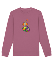 Load image into Gallery viewer, Sssmile 🐍 - Embroidered UNISEX Sweatshirt-OUTLET🔴
