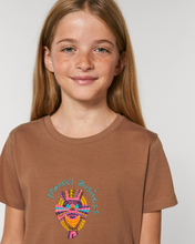 Load image into Gallery viewer, Monkey business 🐵- organic cotton embroidered kids T-shirt

