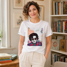 Load image into Gallery viewer, Леда Милева — „Зайченцето бяло“ | ARTRIOTI Organic T-Shirt
