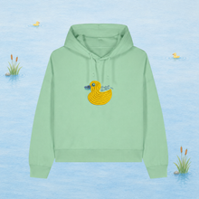 Load image into Gallery viewer, Quack! Quack! 🦆 – Embroidered Women's Hoodie
