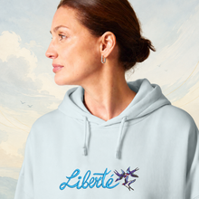 Load image into Gallery viewer, Liberté 🐦‍⬛ – Embroidered Women's Hoodie
