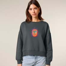 Load image into Gallery viewer, Lion - WAKE UP BEAUTY, IT&#39;S TIME TO BEAST.  - The women&#39;s crew neck sweatshirt
