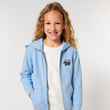 Load image into Gallery viewer, DOG - Embroidered kids&#39; zip-thru hoodie sweatshirt

