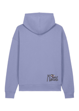Load image into Gallery viewer, Cheetah - MEOW or ROAR? - Embroidered - mid-light unisex relaxed hoodie sweatshirt
