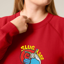 Load image into Gallery viewer, Slug life 🐌 - The women&#39;s crew neck sweatshirt
