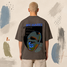 Load image into Gallery viewer, My Happy Monday Face – Gorilla 🦍 Printed Unisex T-Shirt
