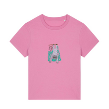 Load image into Gallery viewer, NATURAL BORN CHILLER...- Embroidered WOMEN&#39;S T-SHIRT
