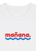Load image into Gallery viewer, mañana - Embroidered UNISEX T-shirt
