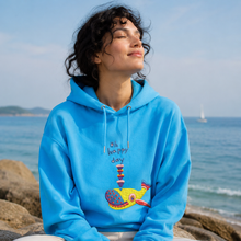 Load image into Gallery viewer, Oh Happy Day! 🐳 – Embroidered Unisex Hoodie
