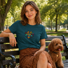 Load image into Gallery viewer, MOO! 🐄 – Embroidered Women's T-Shirt
