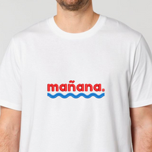 Load image into Gallery viewer, mañana - Embroidered UNISEX T-shirt
