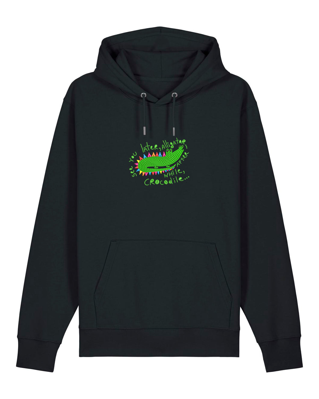 See you later aligator... 🐊 - Embroidered UNISEX hoodie