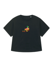 Load image into Gallery viewer, Not give a...duck. 🦆  - Embroidered women&#39;s t-shirt
