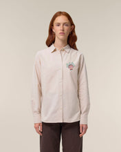 Load image into Gallery viewer, Shell we dance 🐚- Embroidered Women's Oxford Shirt

