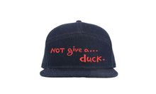 Load image into Gallery viewer, Not give a...duck. - Embroidered street style cap
