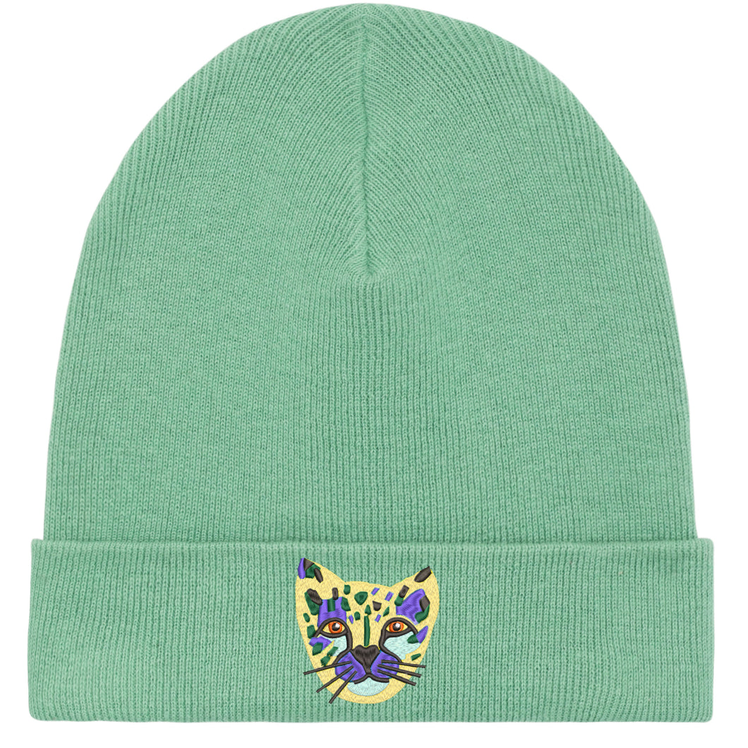 CHEETAH ORGANIC COTTON BEANIE