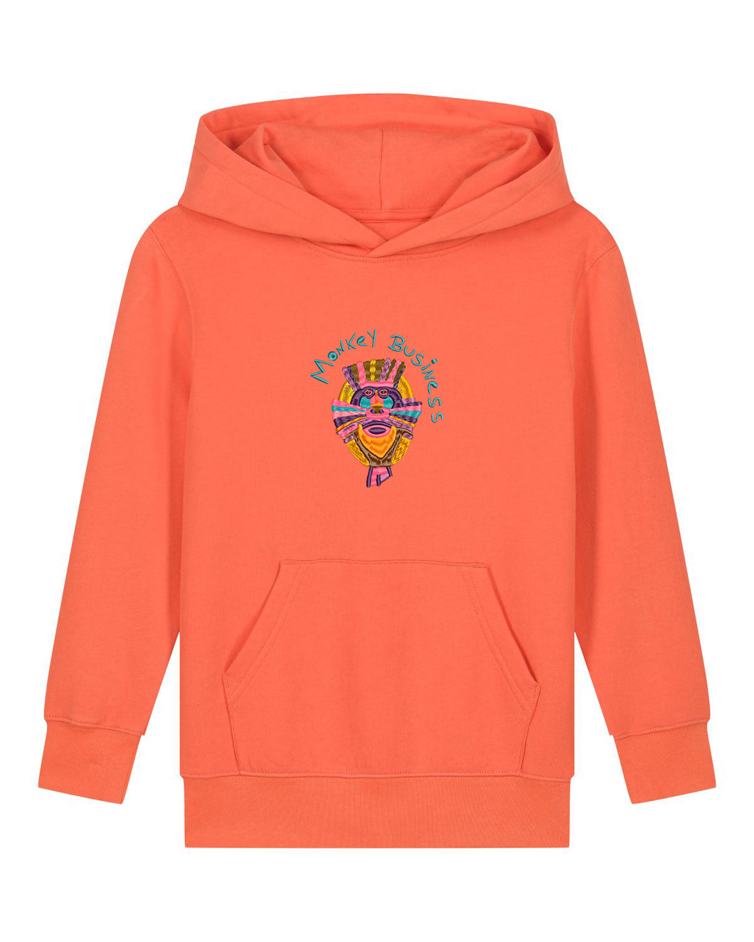Monkey business 🐵- Embroidered UNISEX KIDS hoodie