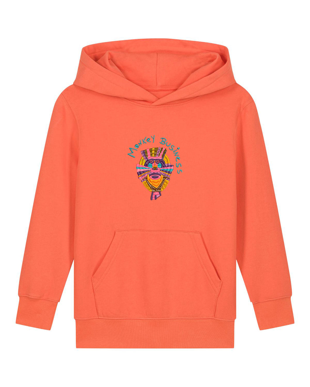 Monkey business 🐵- Embroidered UNISEX KIDS hoodie