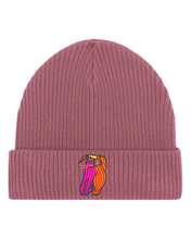 Load image into Gallery viewer, Meow 🐈-ORGANIC COTTON BEANIE
