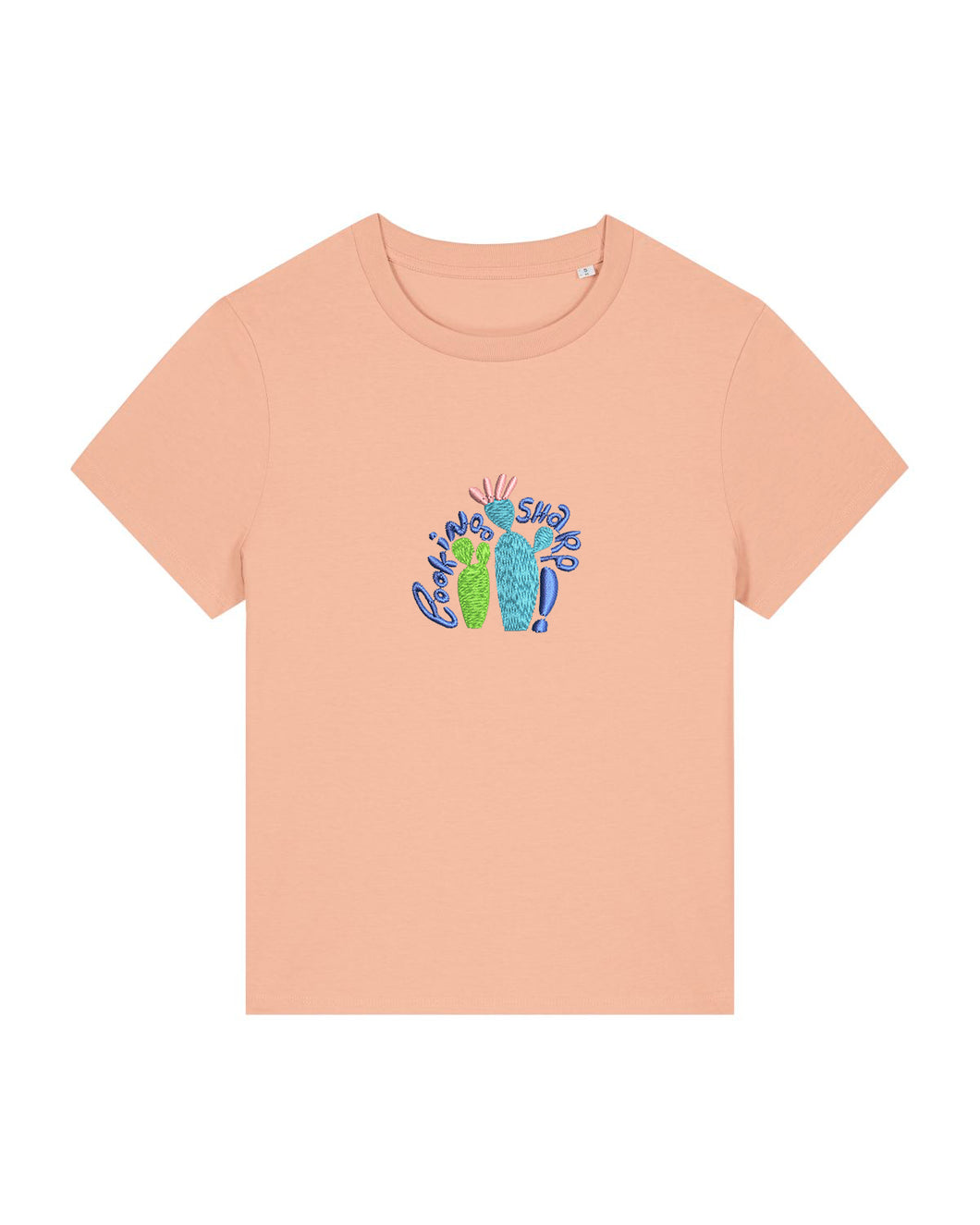 Looking sharp! 🌵- Embroidered WOMEN'S T-SHIRT