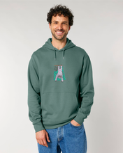 Load image into Gallery viewer, NATURAL BORN CHILLER... - Embroidered UNISEX hoodie
