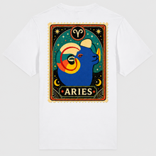 Load image into Gallery viewer, Aries ♈ – Zodiac Printed Unisex T-Shirt
