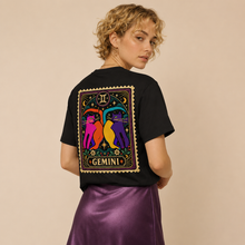 Load image into Gallery viewer, Gemini ♊ – Zodiac Printed Unisex T-Shirt
