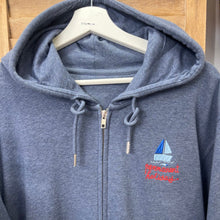 Load image into Gallery viewer, Permanent Holiday 🌴 – Embroidered Unisex Zip Hoodie · Last Piece
