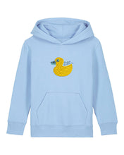 Load image into Gallery viewer, Quack, Quack 🦆- Embroidered UNISEX KIDS hoodie
