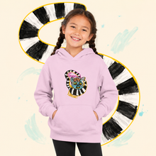 Load image into Gallery viewer, Lemur L'Amor 🐒 – Embroidered Kids Hoodie
