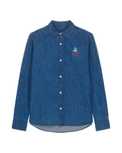 Заредете изображение в визуализатора на галерия,⛵Permanent Holiday Denim Shirt
