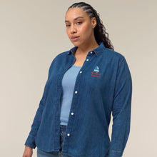 Заредете изображение в визуализатора на галерия,⛵Permanent Holiday Denim Shirt
