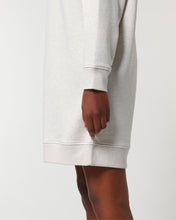 Load image into Gallery viewer, B🌸N JOUR  Embroidered WOMEN&#39;S OVERSIZED CREW NECK DRESS
