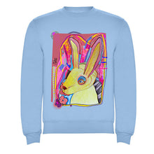 Load image into Gallery viewer, Bunny – Printed Kids' Crew Neck Sweatshirt
