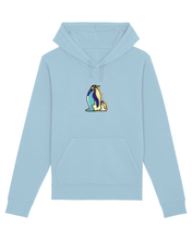 Load image into Gallery viewer, Go with the floe 🐧 Embroidered UNISEX hoodie
