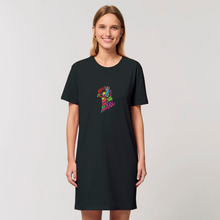 Load image into Gallery viewer, FREE AS A BIRD. 🦜 - THE WOMEN&#39;S T-SHIRT DRESS
