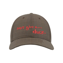 Load image into Gallery viewer, Not give a...duck. - Embroidered cap
