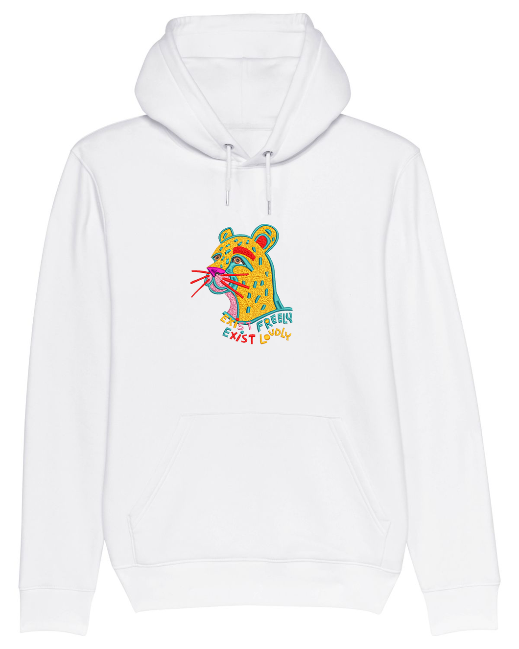 Cheetah 🐆- Embroidered UNISEX hoodie