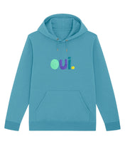 Load image into Gallery viewer, OUI. - Embroidered UNISEX hoodie - limited edition
