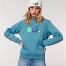 Load image into Gallery viewer, OUI. - Embroidered UNISEX hoodie - limited edition
