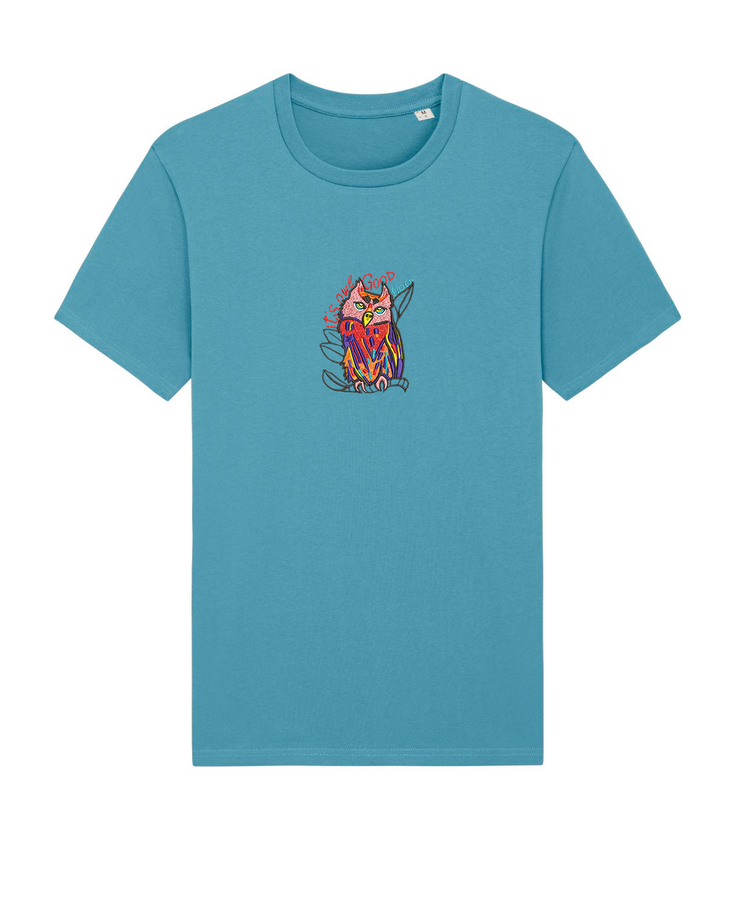 iT'S OWL GOOD 🦉 HOO. - Embroidered UNISEX T-shirt