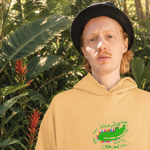 Load image into Gallery viewer, See you later aligator... 🐊 - Embroidered UNISEX hoodie
