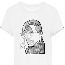 Load image into Gallery viewer, Гео Милев — Portrait | ARTRIOTI Organic T-Shirt
