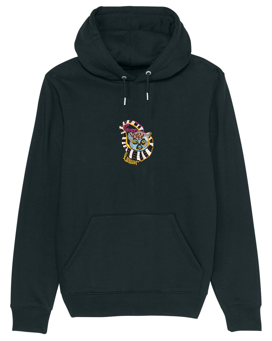 Lemur L'amor - Embroidered UNISEX hoodie