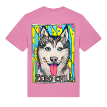 Load image into Gallery viewer, Siberian Husky – ZERO CHILL. – Printed Unisex T-Shirt
